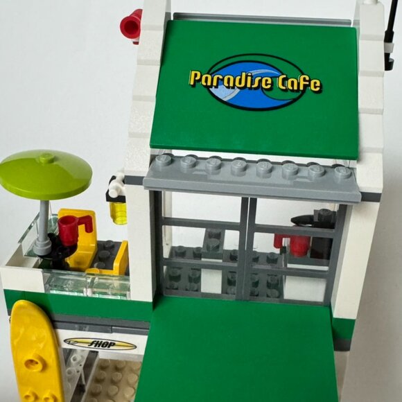 Lego 4644 Marina City Town Harbor Beach Surf Boat Cafe Complete except sticker - Picture 4 of 14